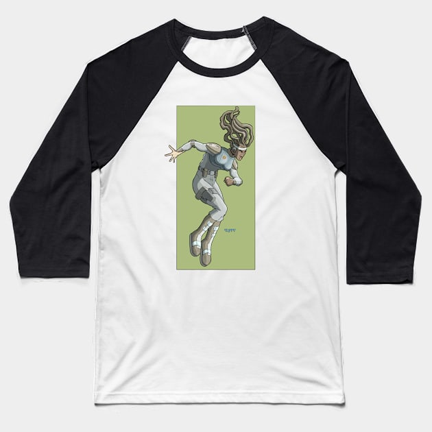 Agent Reynolds Baseball T-Shirt by UBiv Art Gallery